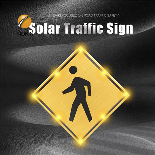 EU Standard Solar Speed Signs Price-Nokin Solar Traffic Sign